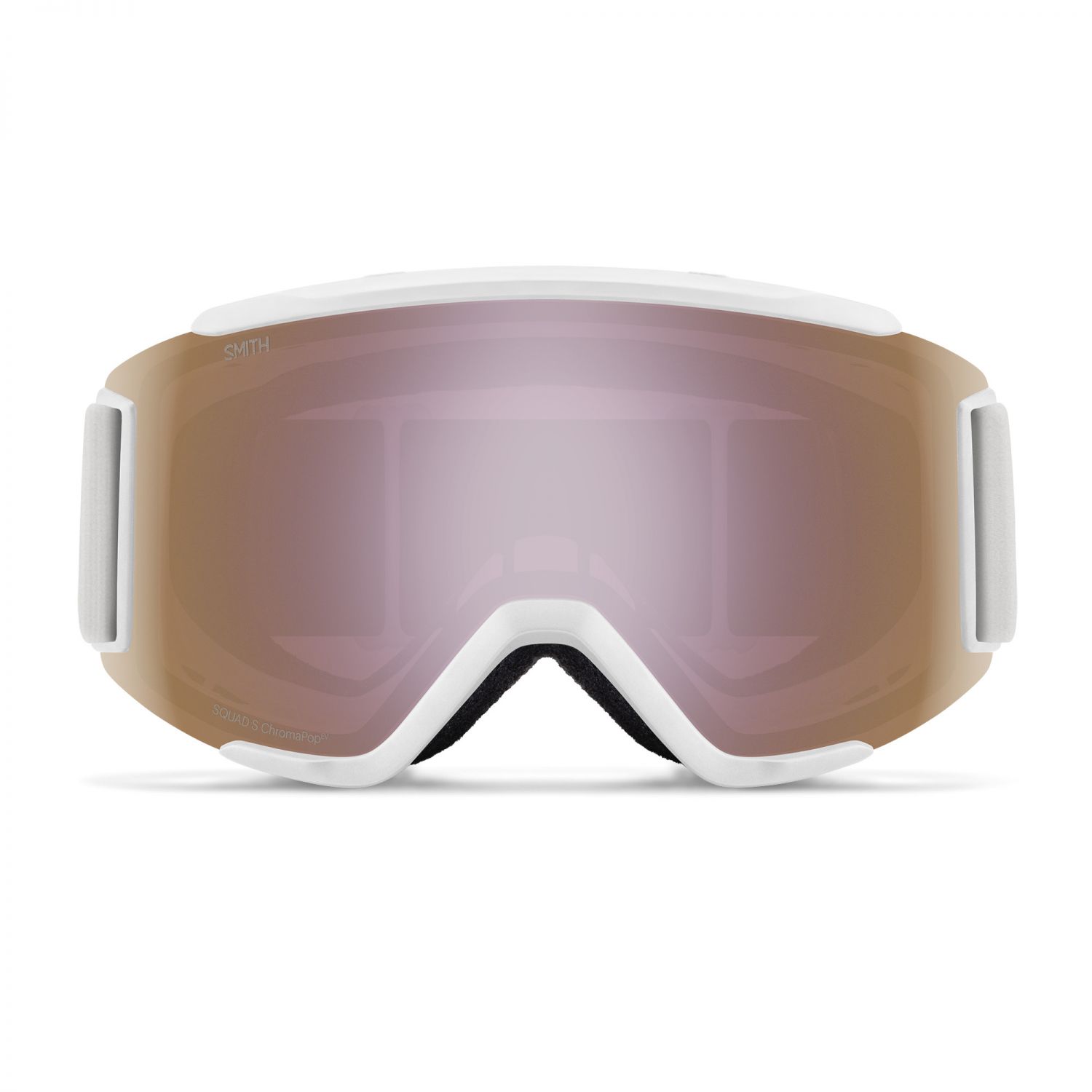 Smith Squad S, masque de ski, white vapor