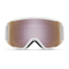 Smith Squad S, ski goggles, white vapor