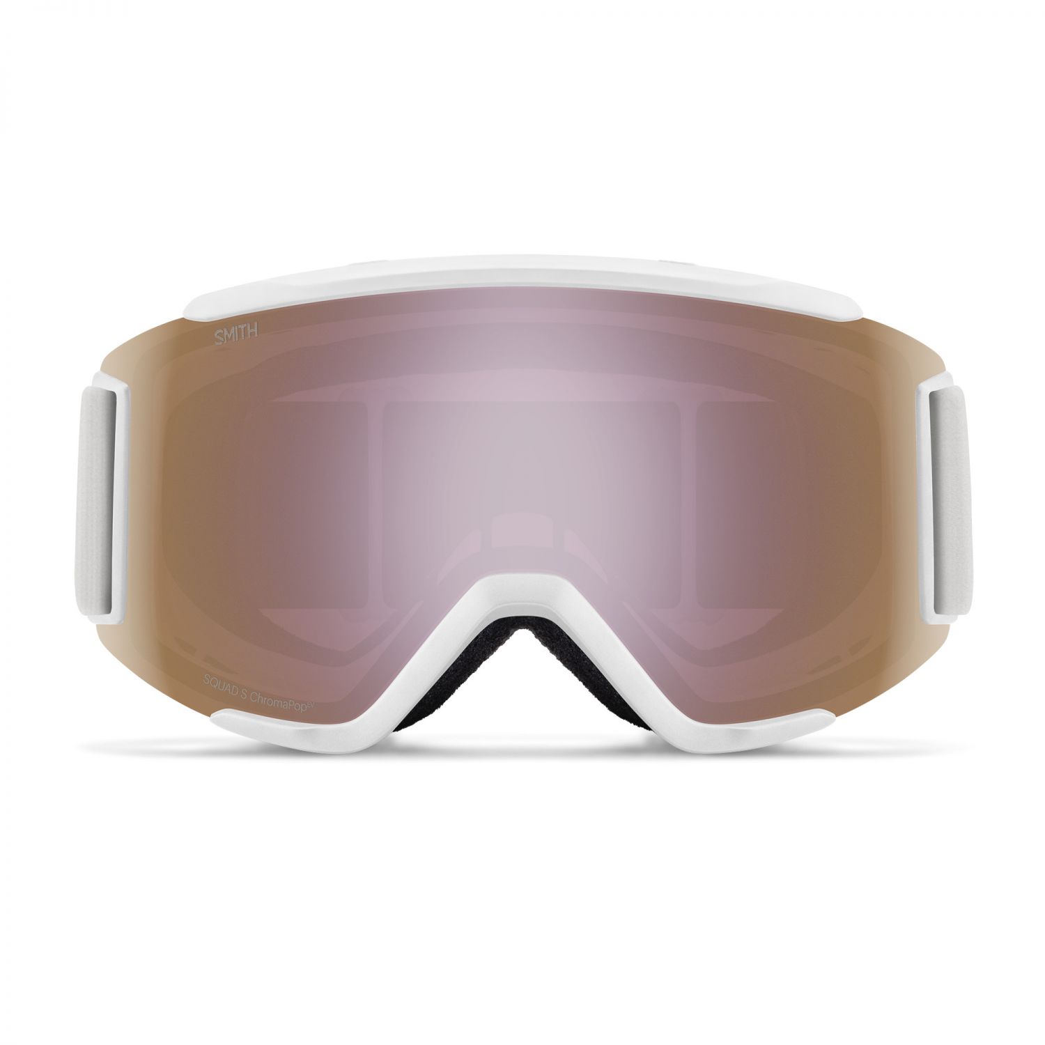 Smith Squad S, ski goggles, white vapor
