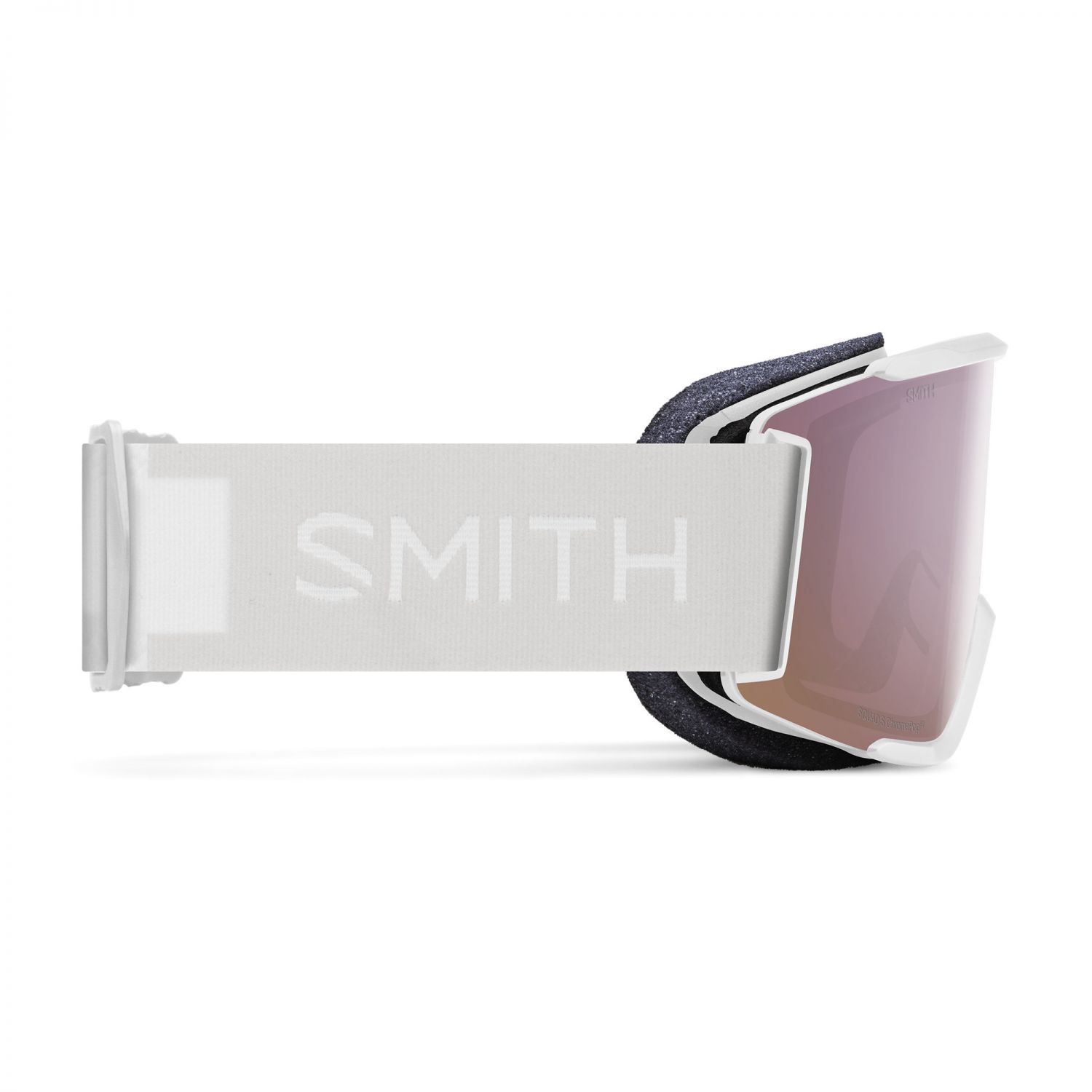 Smith Squad S, ski goggles, white vapor