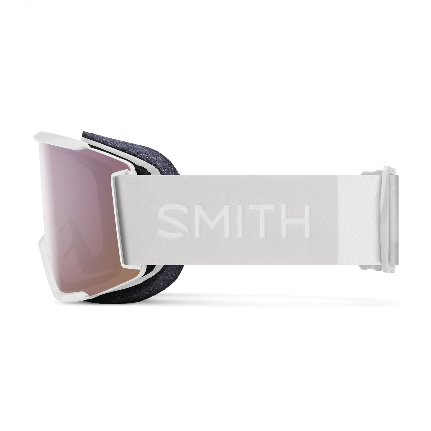 Smith Squad S, ski goggles, white vapor