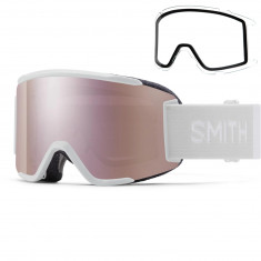 Smith Squad S, ski goggles, white vapor