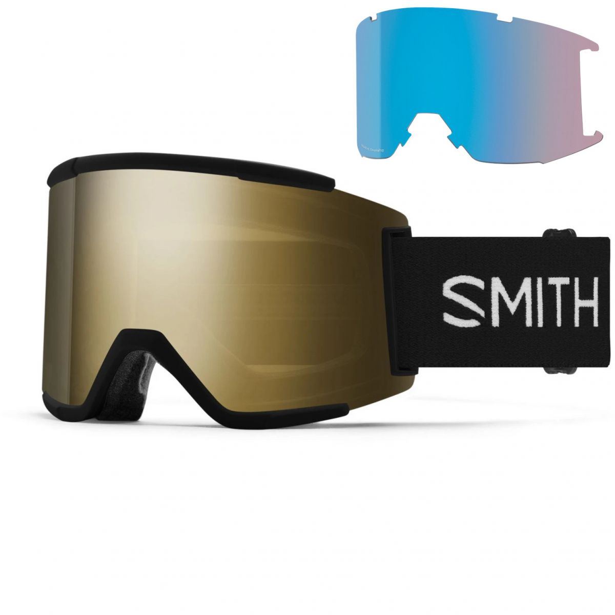 Smith Squad XL, ski goggles, black