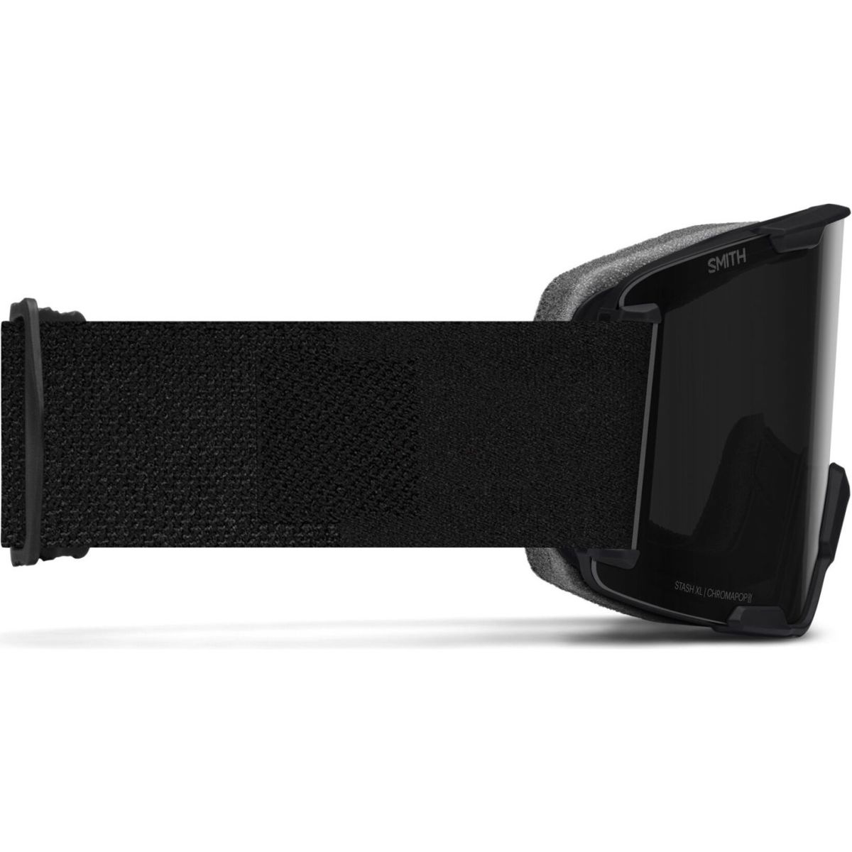 Smith Stash XL, skibril, blackout