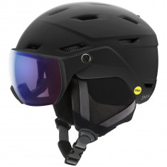 Smith Survey, casque de ski avec visière, photochromique, noir
