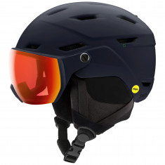 Smith Survey, ski helmet with visor, matte midnight navy
