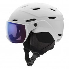 Smith Survey, ski helmet with visor, photochromic, matte white