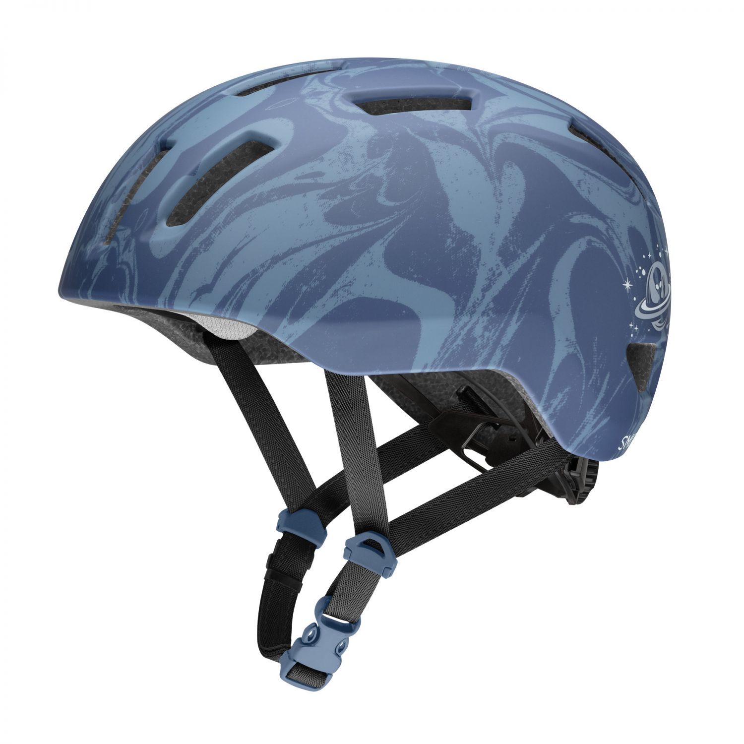 Smith Transit Mips Fahrradhelm, Junior, blau