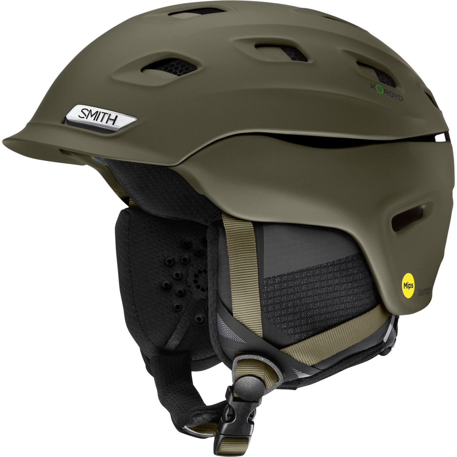 Smith Vantage MIPS, Skihelm, matte forest