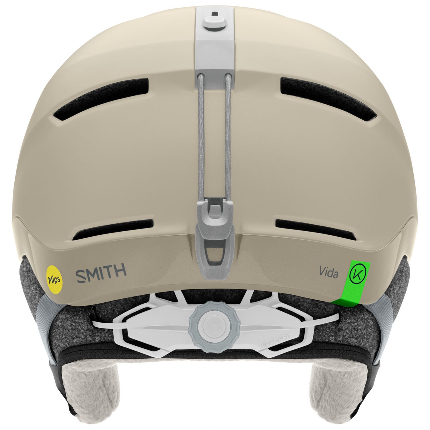 Smith Vida MIPS, kask narciarski, damski, beżowy