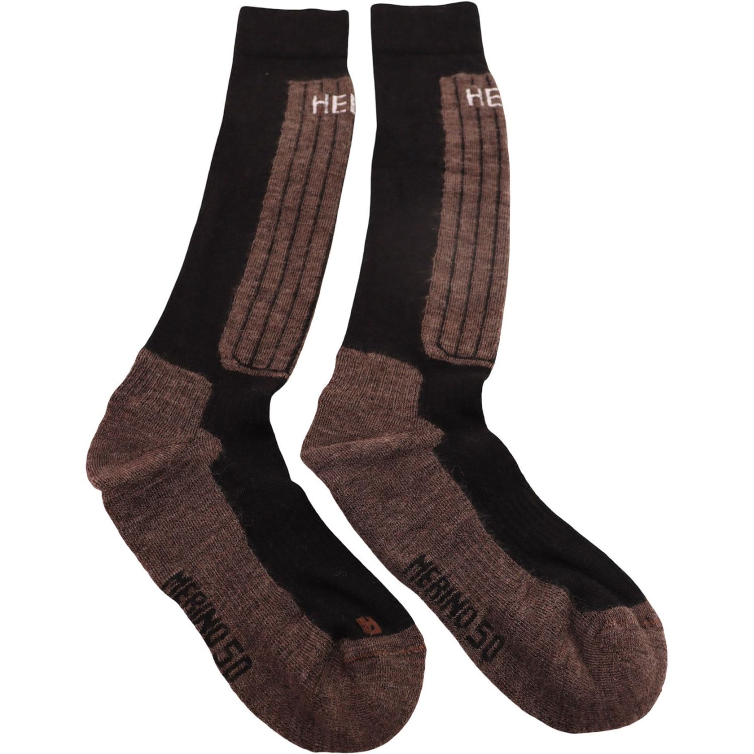 Șosete de schi Helios Merino One 60, maro