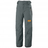 Helly Hansen Legendary, spodnie narciarskie, juniorskie, żółto-zielone