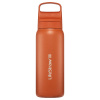 Sticlă cu filtru de apă Lifestraw Go 2.0 din oțel inoxidabil, portocaliu Kyoto, 700 ML, portocaliu