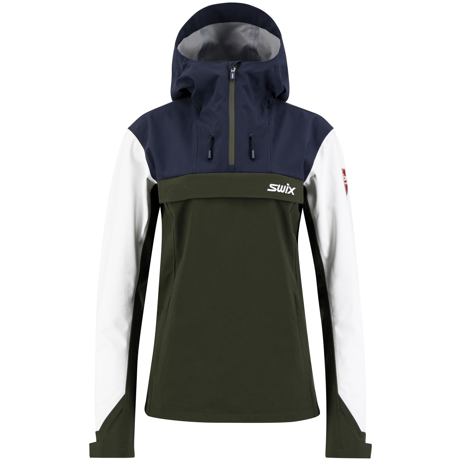 Swix Blizzard, Anorak, dames, donkergroen