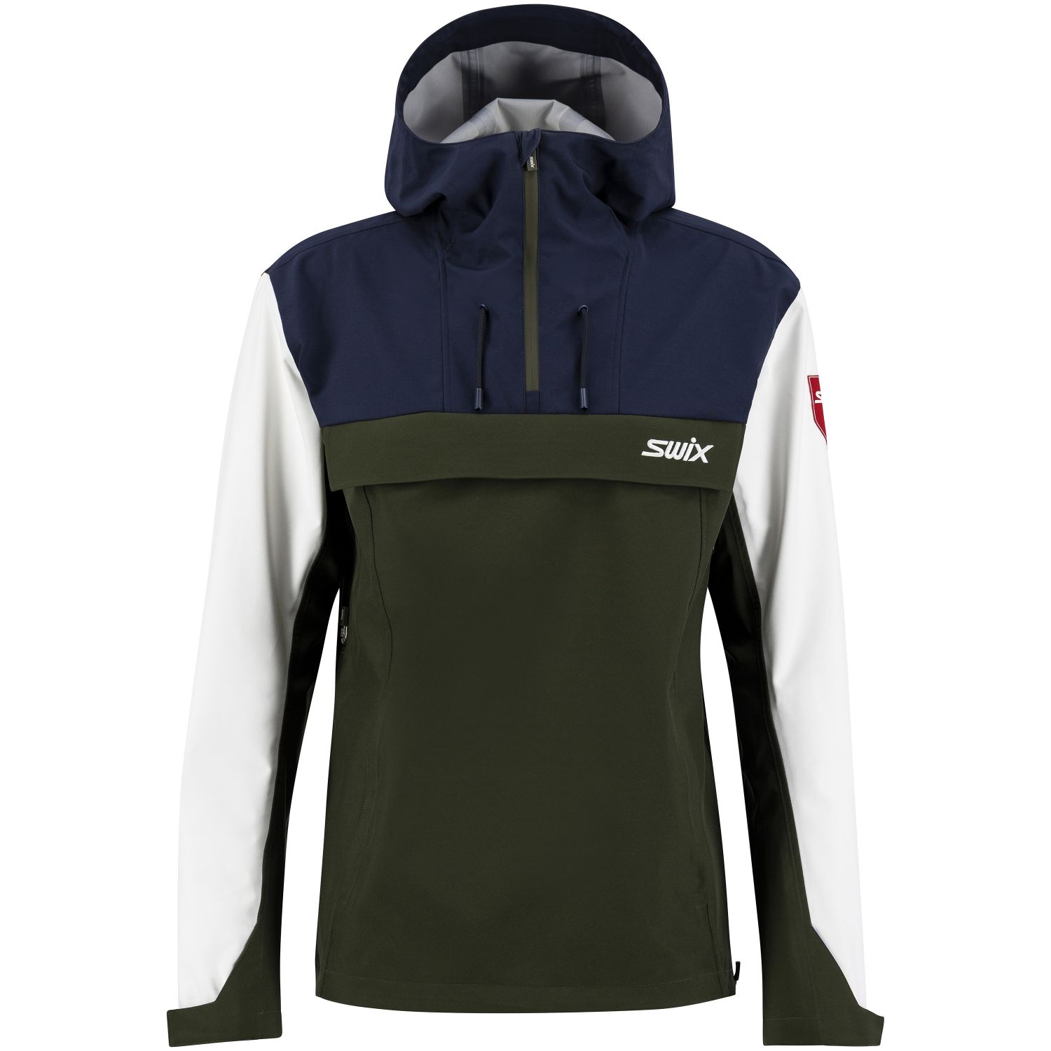 Swix Blizzard Anorak, men, dark olive