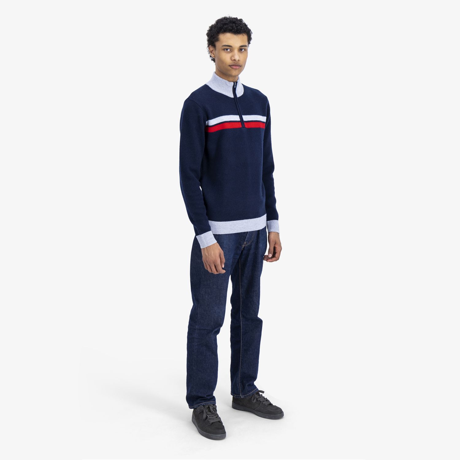 Swix Blizzard Warm, sweater, heren, navy