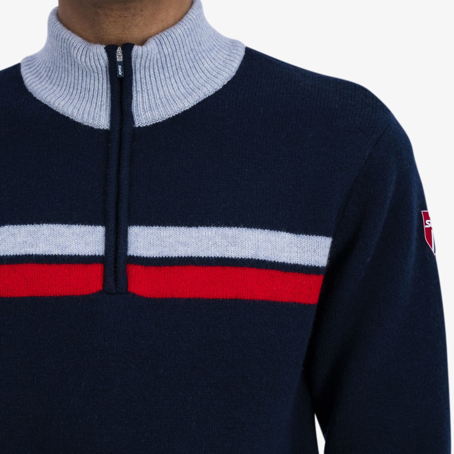 Swix Blizzard Warm, sweater, heren, navy