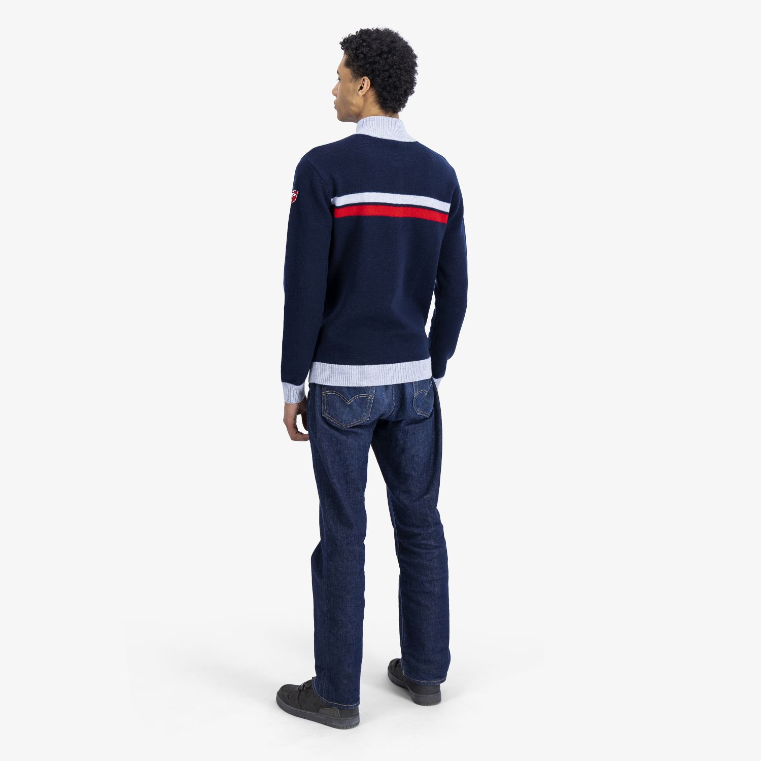 Swix Blizzard Warm, sweter, męskie, navy