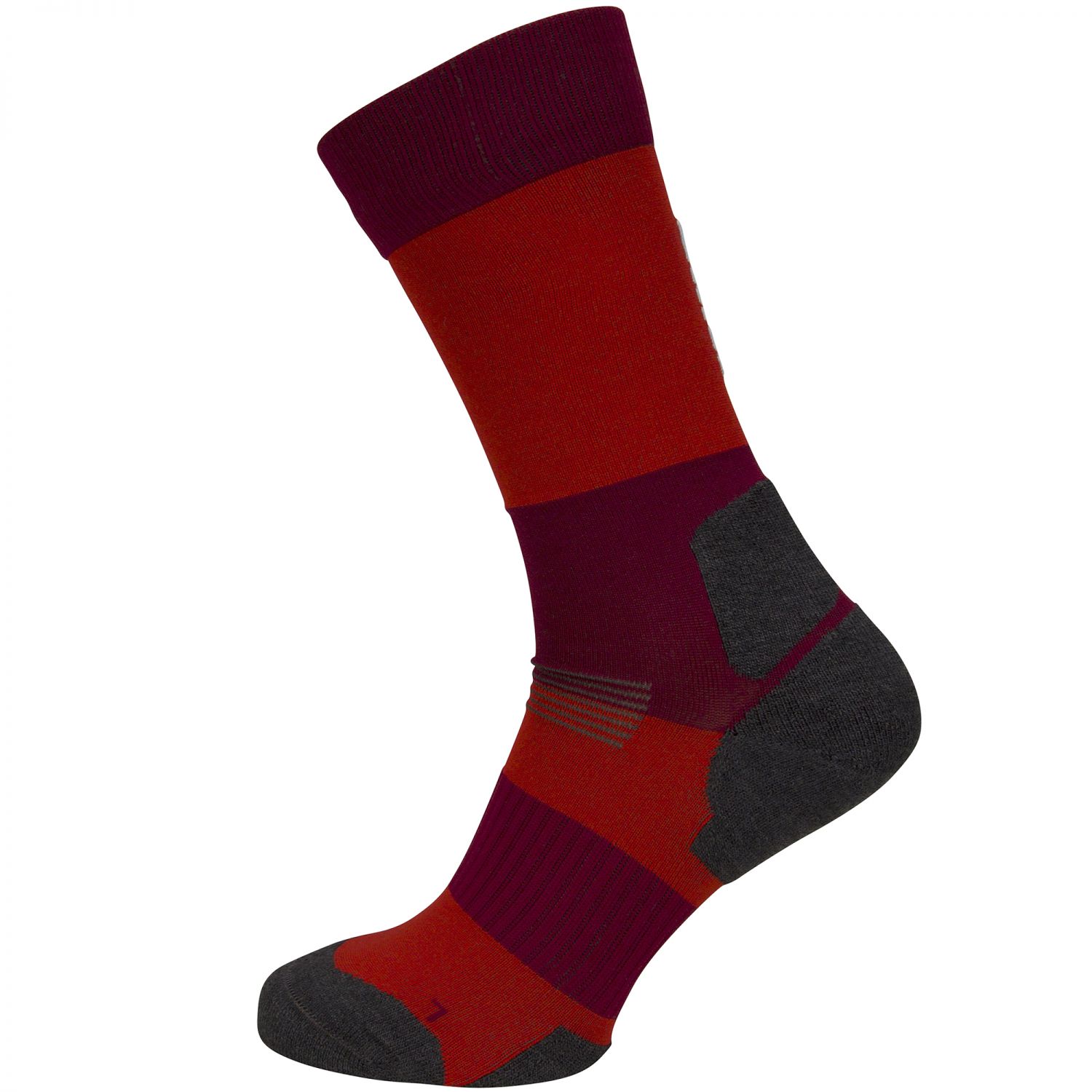 Swix Endure XC, socks, swix red