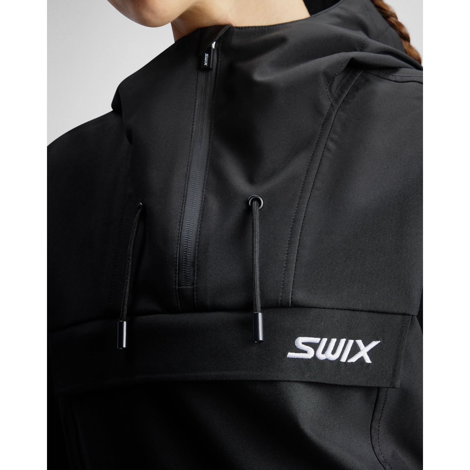 Swix Fjell, dámsky anorak, čierny