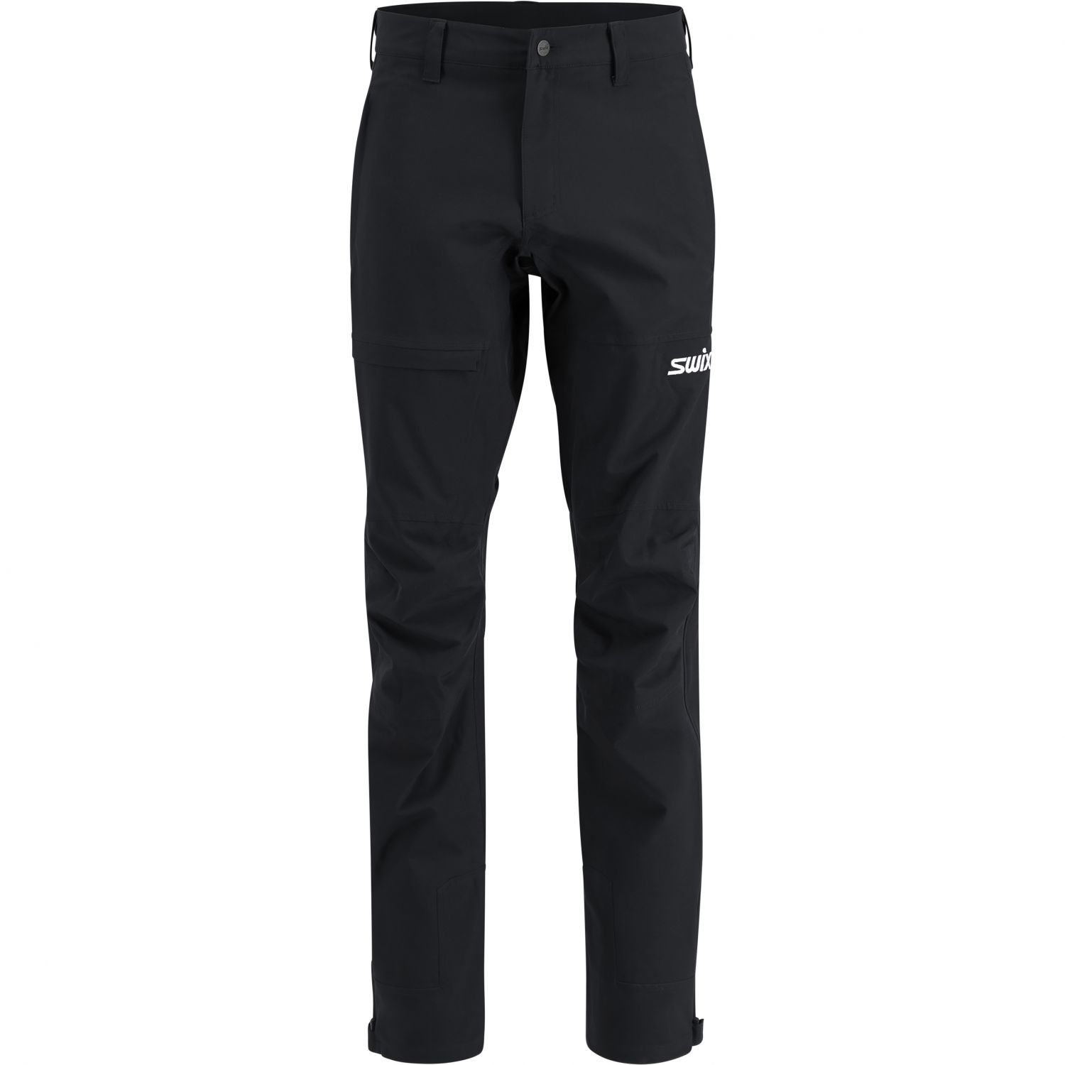Swix Fjell, pantaloni hardshell, uomo, nero
