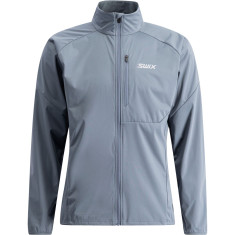 Swix Focus, giacca softshell, uomo, grigio