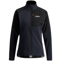 Swix Focus, softshell jakke, dame, sort