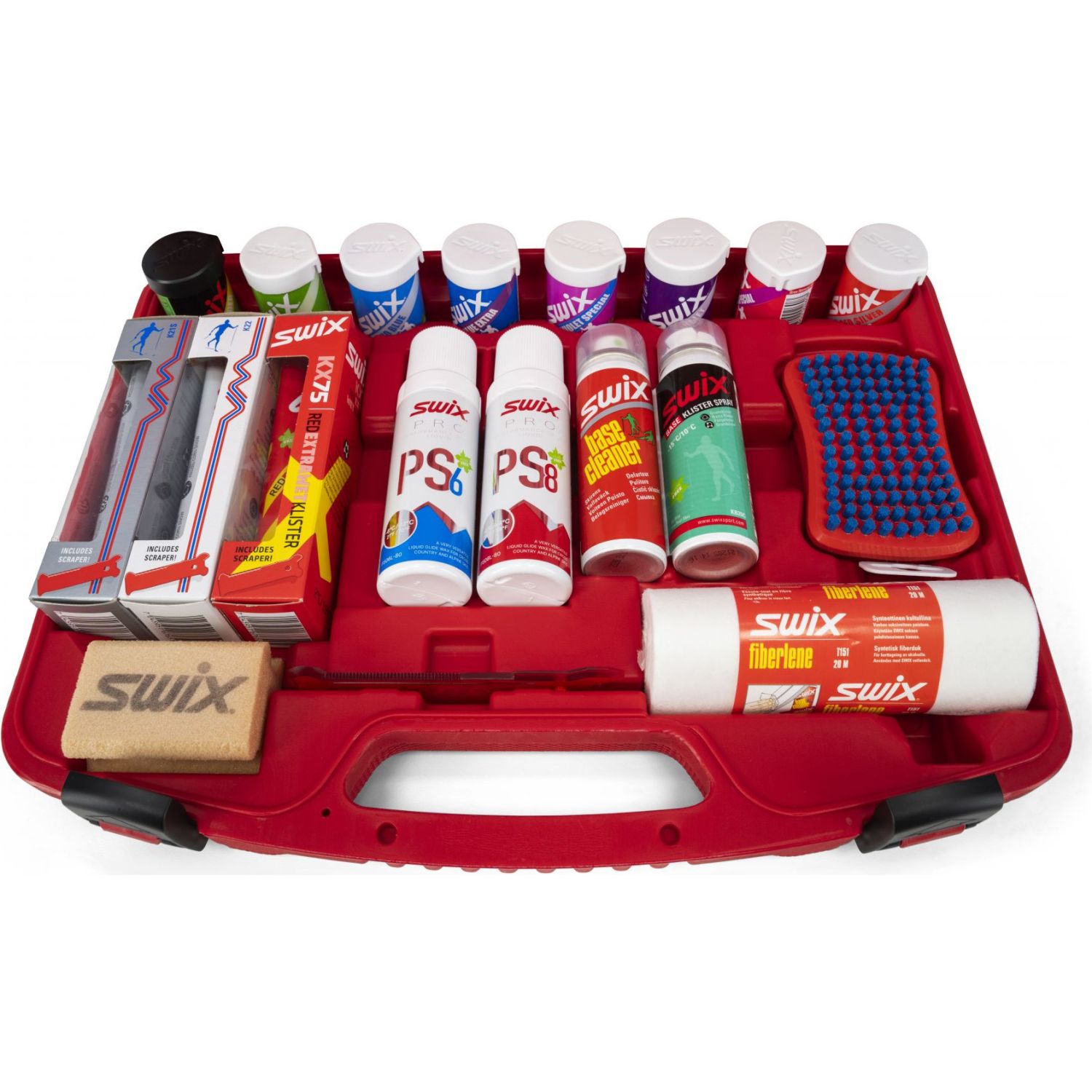 Swix Medium Wax Case XC, cheio