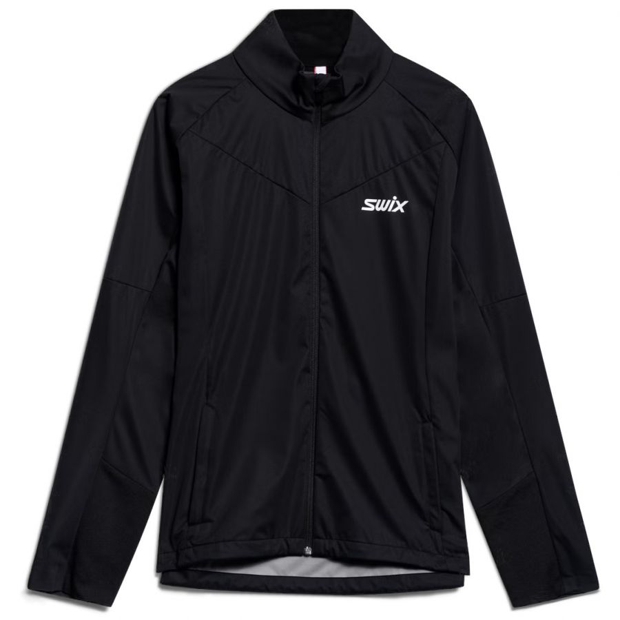 Swix Nordic XC, chaqueta softshell, hombre, negro