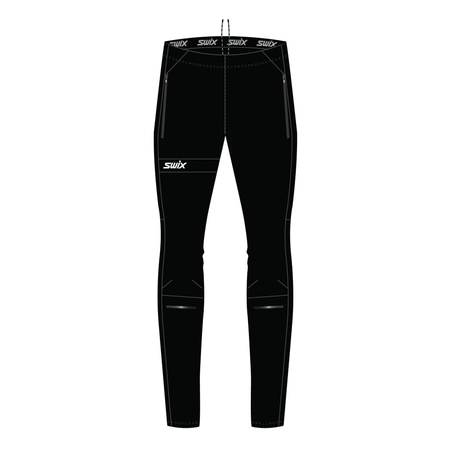 Swix Nordic XC, Skibukse, Dame, Jet black