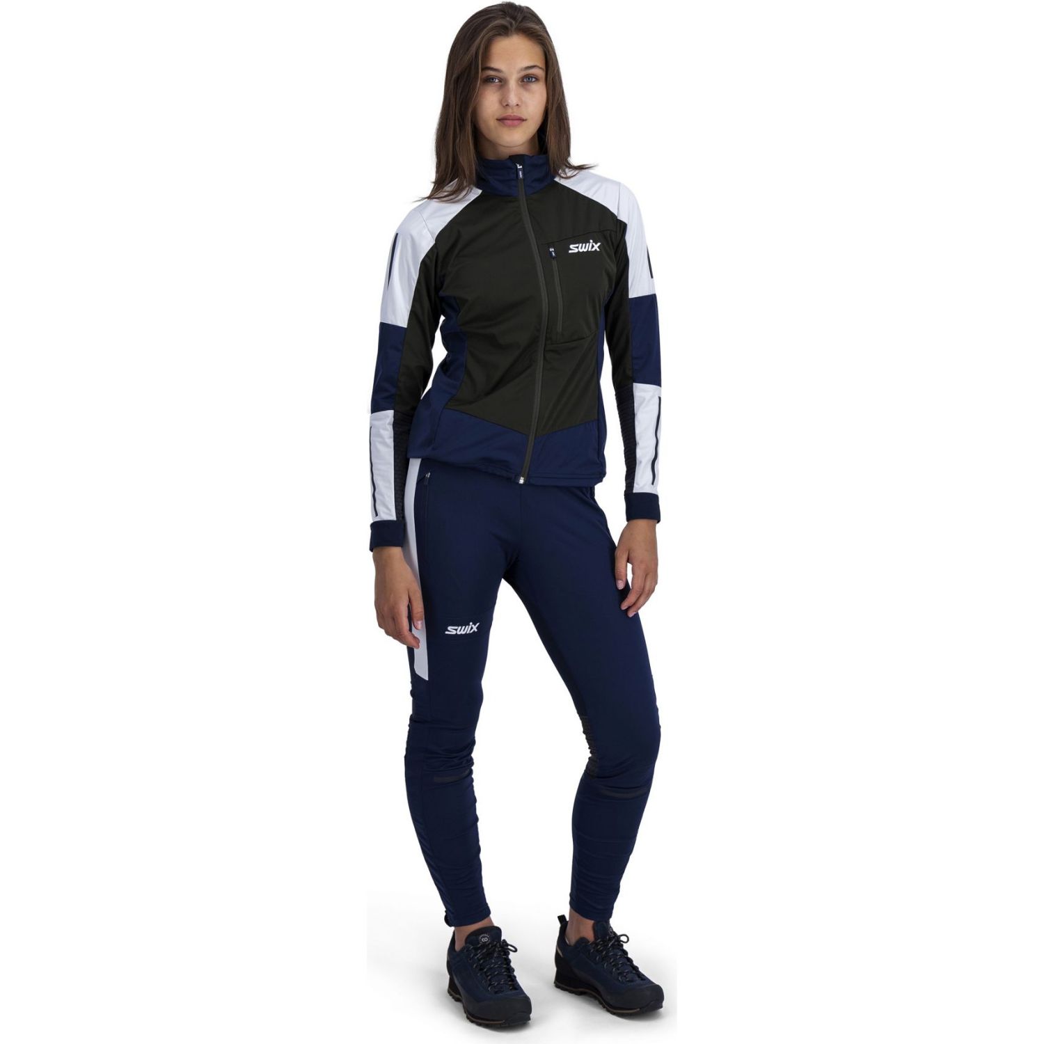 Swix Nordic XC, softshellhousut, naisten, navy