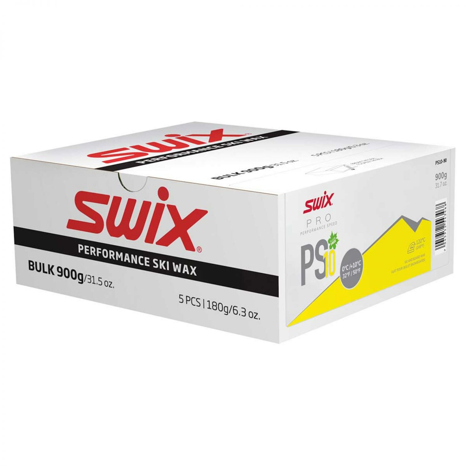 Swix PS10 Yellow, cire, 900g