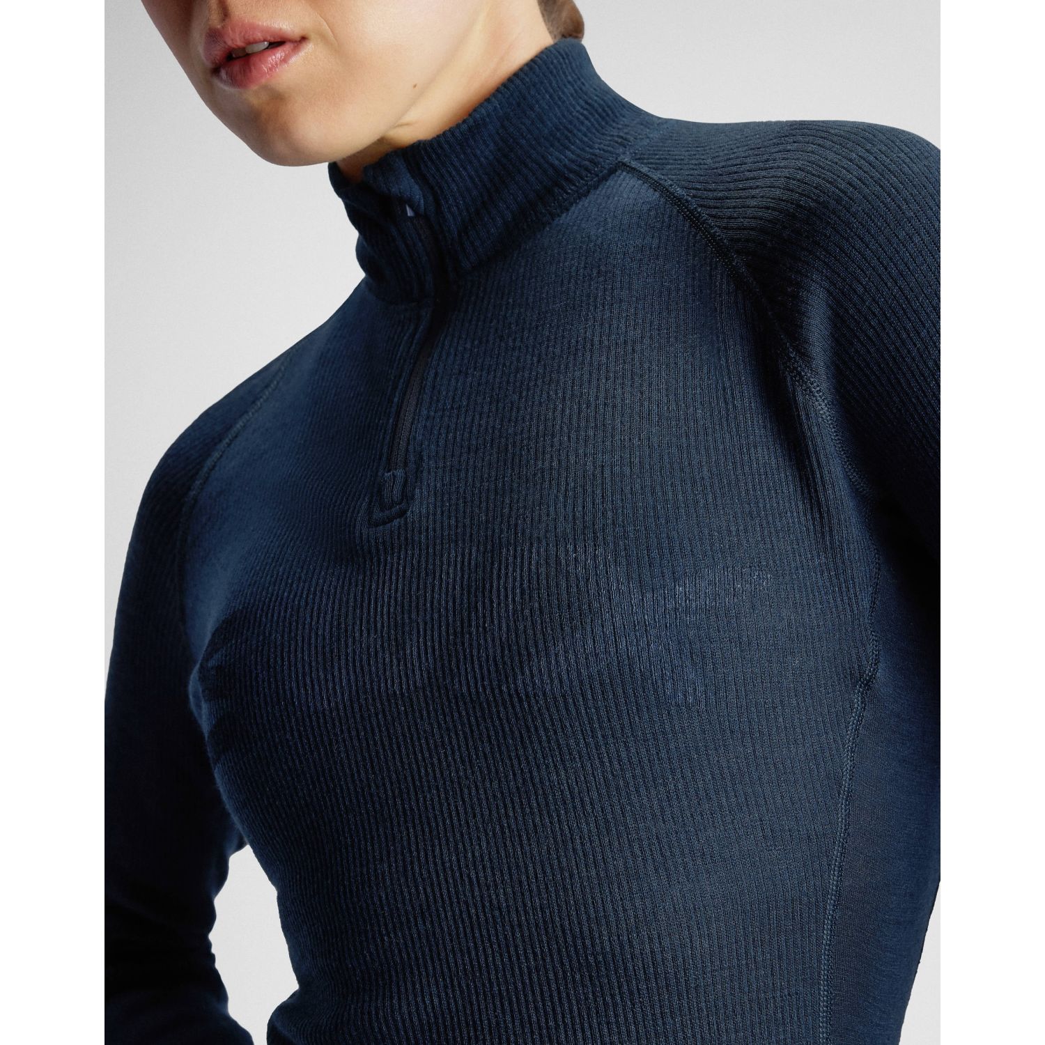 Swix RaceX Merino Half Zip, dame, navy