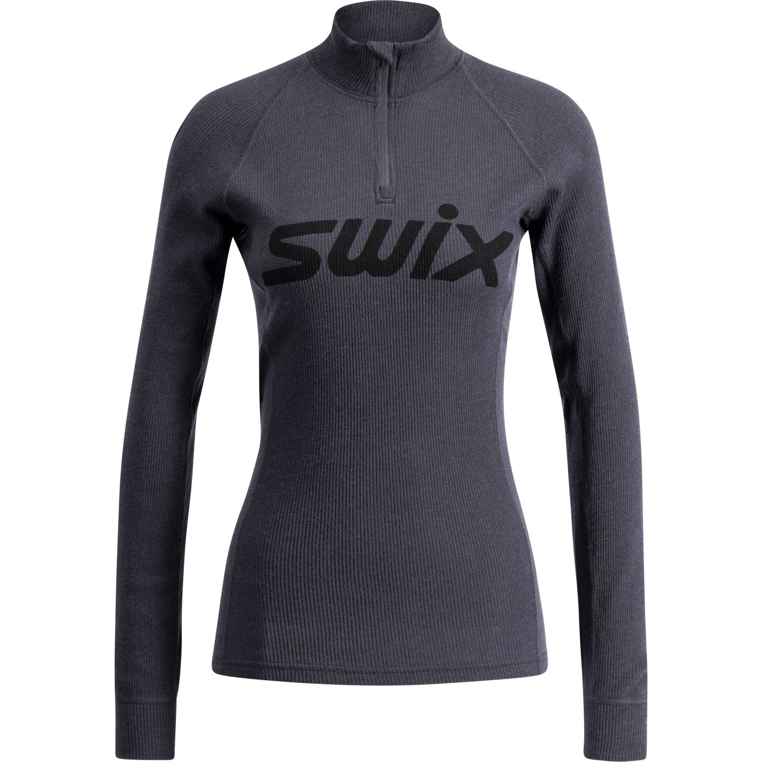 Swix RaceX Merino Half Zip, dámská, tmav? ?edá