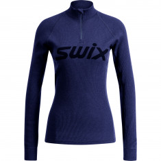 Swix RaceX Merino Half Zip, femei, navy