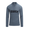 Swix RaceX Merino Half Zip, Herr, Grå