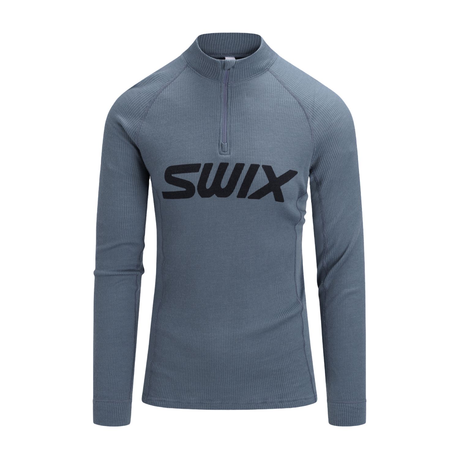 Swix RaceX Merino Half Zip, Herren, Grau