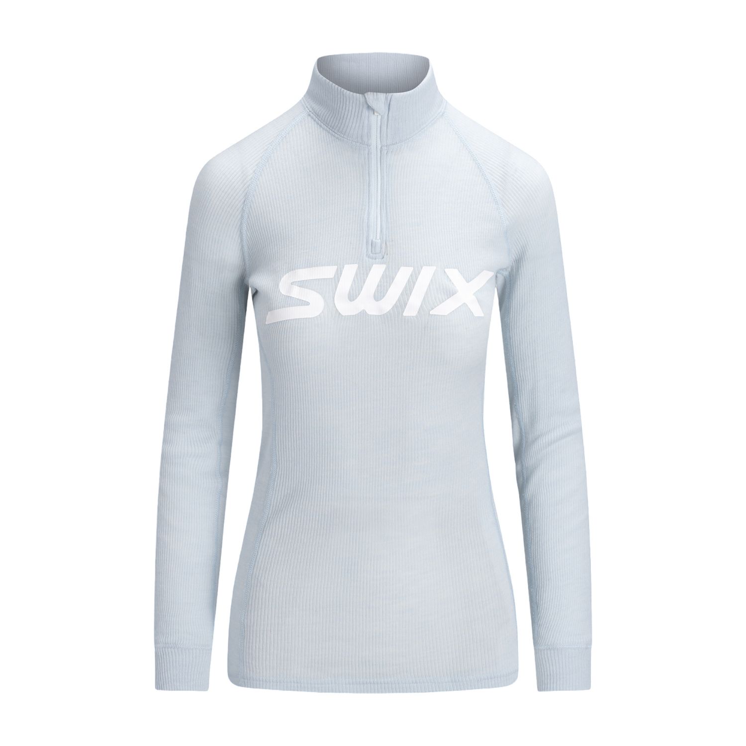 Swix RaceX Merino Half Zip, nainen, sininen