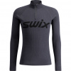 Swix RaceX Merino Half Zip, pánske, tmavo šedá