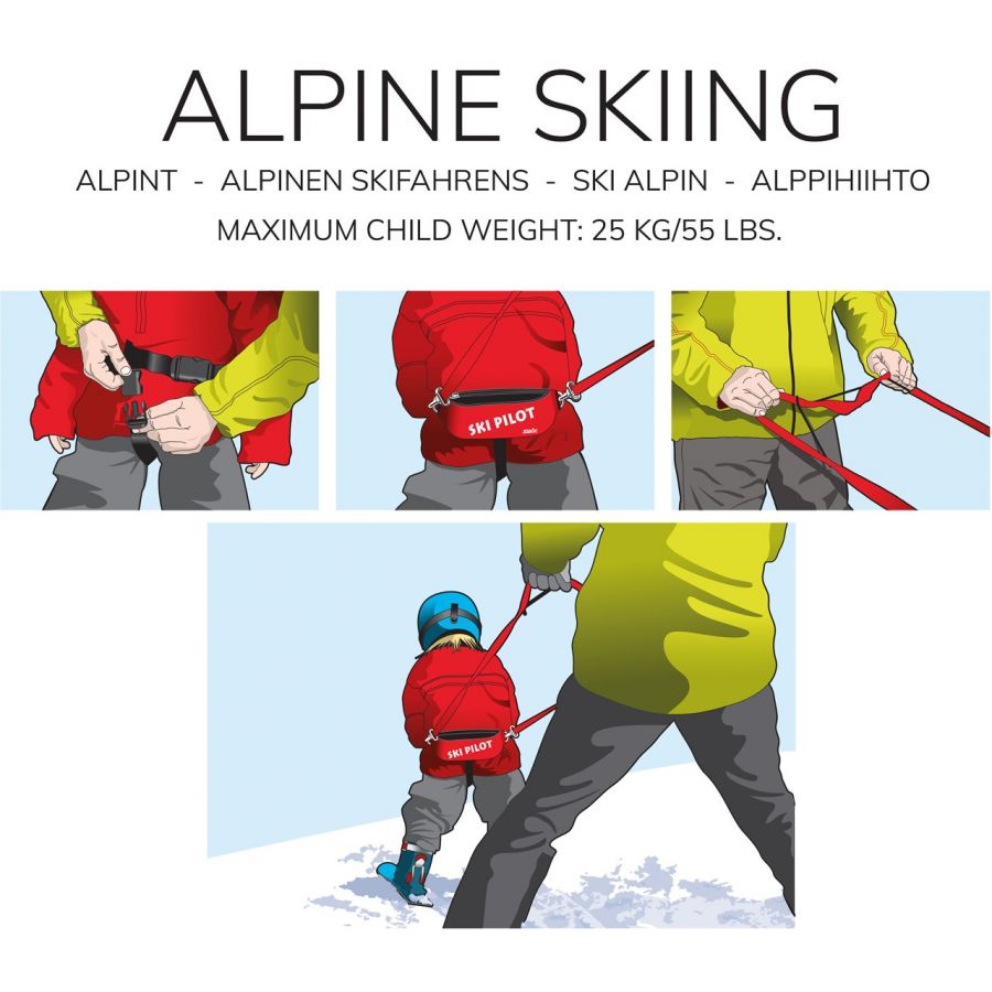 Swix Ski Harness For Kids Children Xc Alpine Training by Swix