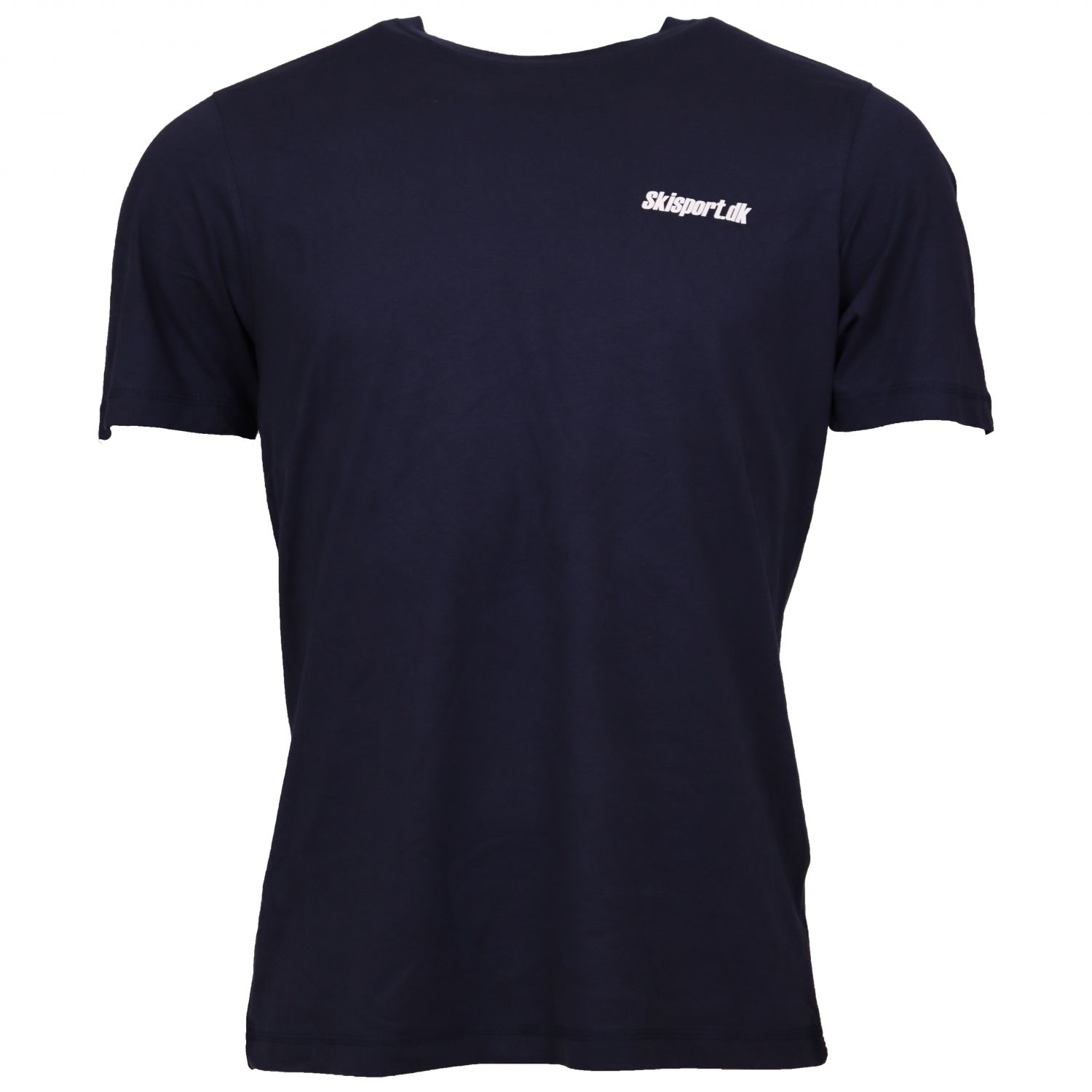 T-shirt &#39;skisport&#39;, petit logo, marine