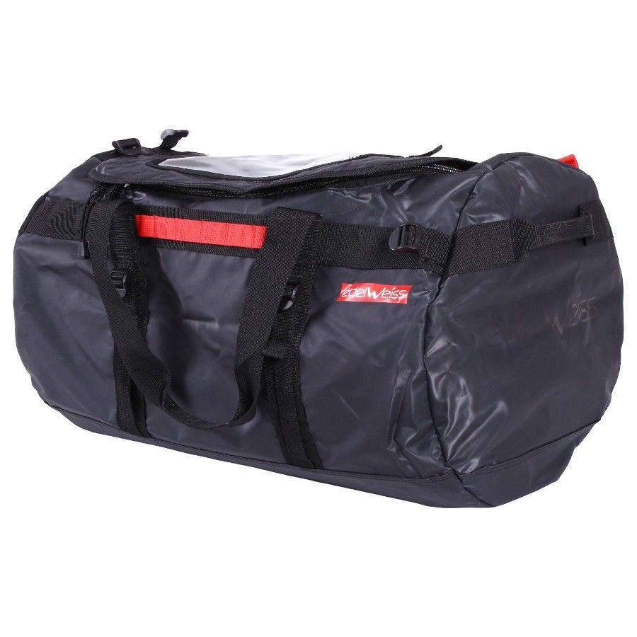 Taška Edelweiss Duffle Bag D90 Black PVC, duffel, čierna