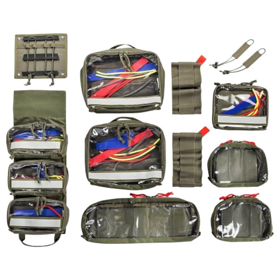 Tasmanian Tiger Modular Medic Insert 30 VL, lékárni?ka, zelená