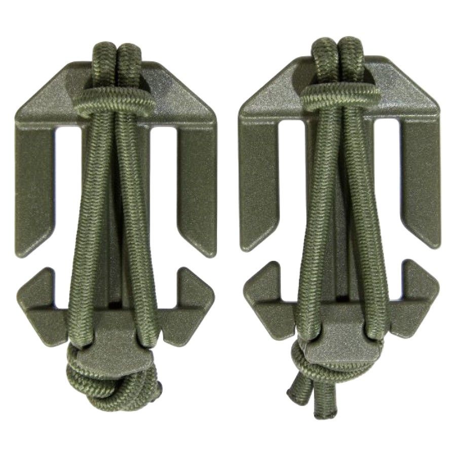 Tasmanian Tiger QA Webbing Roller coppia EOL, fibbia, verde