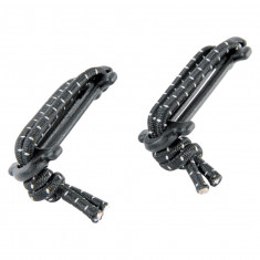Tasmánsky tiger Webbing Roller (1 pár) EOL, pracka, čierna