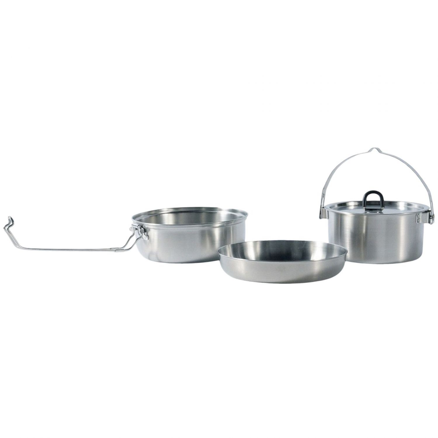 Tatonka Camp Set Large, cooking set, silver