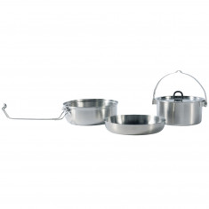 Tatonka Camp Set Large, set da cucina, argento