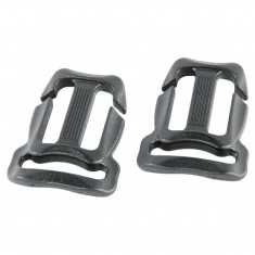 Tatonka Chest BeltBuckle 20/20mm, buckle, black, 1 pair