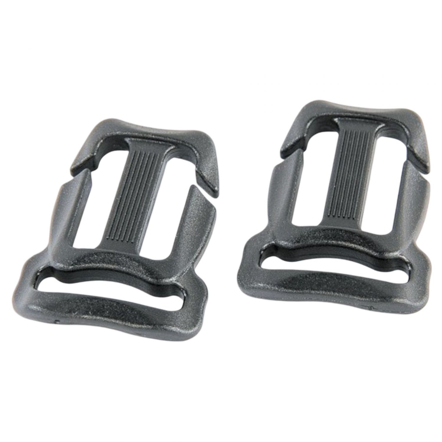 Tatonka Chest BeltBuckle 20/20mm, buckle, black, 1 pair