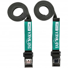 Tatonka Easy Strap 18mm/1.50m, curele cu cataramă, negru, 1 pereche